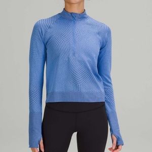 Lululemon Rest Less Cropped Half Zip